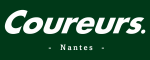 Logo blanc fond vert